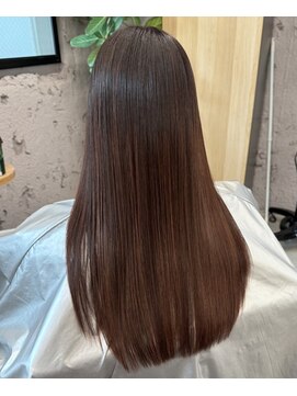 エン(en) 髪質改善メテオMETEOストレートロングMETEOカラー