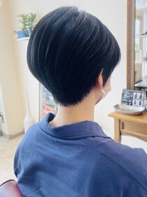 ヘアリゾート クオリア(hair resort Quaria by piece) 丸みショート/ダークブラウン
