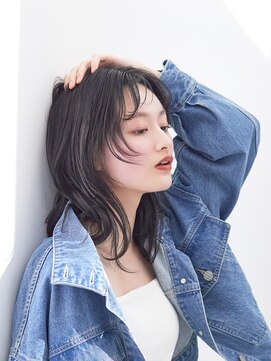 ラフィス ヘアー リノ 三宮店(La fith hair lino) 【La fith】暗髪カラー×レイヤーカット