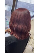 アーチフォーヘア 心斎橋店(a-rch for hair) 大人ハイトーンワインレッド