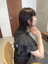 キーダ(KEEDA) 切りっぱなしボブ/デザインカット/ストレート