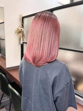 プチメゾントウキョウ(Petit Maison Tokyo) アルカリ酸熱トリートメント_ピンクカラー