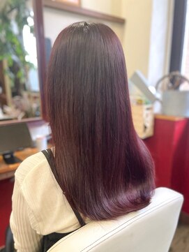 ヘアーサロン ピアニカ(hair salon PIANiCA) ロング×ピンクカラー