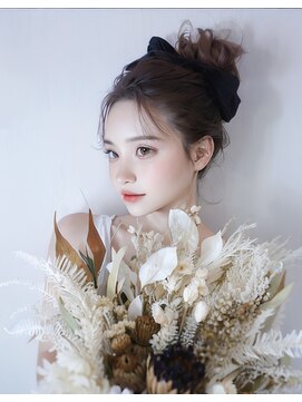 オリジンズヘアーセカンド 守谷店(Origins hair 2nd) パーティーヘア×ナチュラル系ベージュカラー×BYKARTE TR