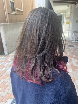 サクラテッセン(sakura tessen) アクセントインナーカラー