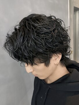 バース バイ ハピネス(BIRTH by happiness) ツイストスパイラルパーマツイストパーマメンズマッシュパーマ