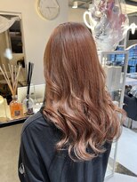 髪屋 紬 ピンクベージュ/ダブルカラー