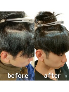 カズ 中津店(KAZU) クセ毛男子の味方！柔らかいナチュラルストレートメンズヘア