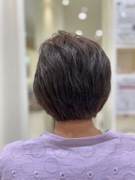 プランタンシエル(printemps CIEL) スッキリショート×ベージュブラウン