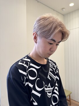 モリオフロムロンドン 大宮店(morio from London) 【かほ】ハイトーン×ホワイトベージュ