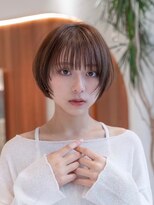 ケアリー 練馬(Carelly)&nbsp;デザインカラー/レイヤーカット/ウェットヘア/オリーブベージュ