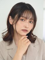 ルクスドレ 新宿(Luxe doree')&nbsp;★外ハネボブ/シースルーバング/菱形ボブ/ペールベージュ[新宿]