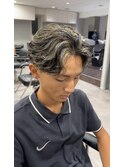 『ハイライトパーマ』