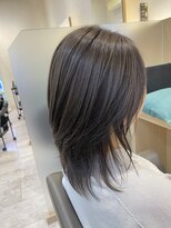 ウイバイファースト(u'i by first)&nbsp;≪透明感が抜群♪≫シアーハイライト×ミディアムレイヤー