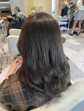 エミィ(emii.) ブリーチなしWカラー   オリーブグレージュ