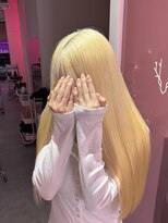 ダズリングディア(Dazzling Deer)&nbsp;ブロンド/抜きっぱなしブロンド/ストレートロング