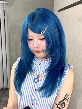 アドネ プライム(adne prime) ターコイズブルー/レイヤースタイル