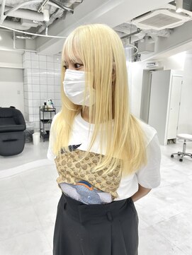 ギア(GEAR.) 2回ブリーチ★抜きっぱなしブロンド