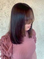 プリモ ココ 鍋島店(Primo coco.)&nbsp;髪質改善トリートメント アッシュブラウン 顔周りカット 20代