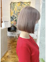 アペロ 柏(Apero)&nbsp;ハイトーンカラー/くすみベージュ/ボブ/ブリーチ/柏美容室