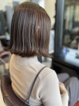 アース 大宮宮原店(HAIR&MAKE EARTH) プレミアストレートグレージュカラー