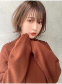 イメチェン/ハッシュカット/フルバング/似合わせカット/自由が丘