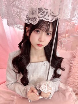 リルミー(Lilme) 橋本菜々子ちゃん編み上げハーフツイン＊まゆ/小顔/大須 栄