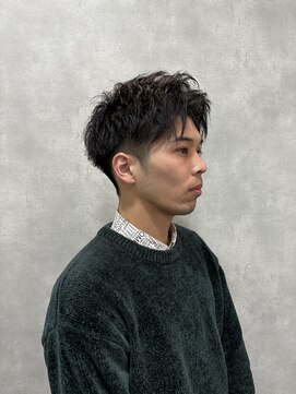 メンズサロン ルレイル(Men’s salon REIR) アップバングショート