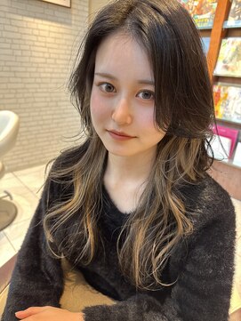 アース 静岡駅前店(HAIR&MAKE EARTH) inner color beige