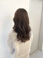 チョビー 銀座(chobii)&nbsp;桜井コテ巻き風パーマ　毛先パーマ　レイヤー　韓国風巻き