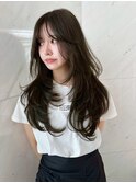 20代30代人気レイヤーカット韓国ヘアーワンホンヘアレイヤーボブ