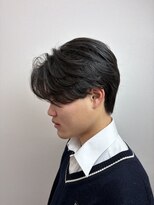 ステージ(STAGE)&nbsp;センターパート　ニュアンスパーマ　本厚木