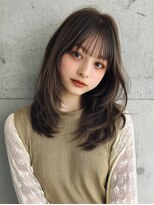 リジェール 鶴舞店&nbsp;レイヤーロング/ハッシュカット/シルキーベージュ/鶴舞/髪質改