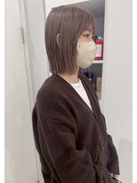 シー ヘアデザイン(see hair design)&nbsp;ピンクグレージュ