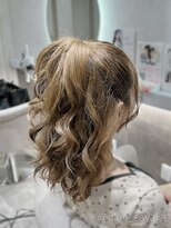 ヘアセット クラン ルシェ 心斎橋玉屋町店(hair set Clan luce)&nbsp;ハーフポニー/心斎橋ヘアセット