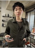 ニュアンスパーマ アクティブショート ピンパーマ【五嶋響】