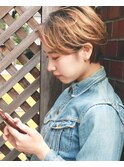【センターパートショート】