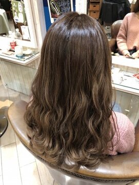 ネオリーブシェリエ 浅草店(Neolive cherie) ハイライトたっぷり3Dカラー☆5