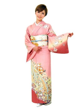 ゲッカビジン(GEKKABIJIN) レンタル訪問着AS16 44000円《東京着物レンタル六本木月下美人》