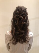 ネオリーブ ジューク 日吉店(Neolive JuQ)&nbsp;リボンのハーフアップ