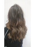 プラチナアッシュグラデーションカラー