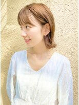 リアン(lien) 【lien.ai】耳かけ　イメチェンヘアスタイル　フォギーベージュ