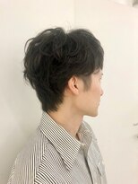 エンドリンク(endlink) メンズショート×ナチュラルパーマ