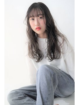 オーガニック アトリエ 大宮(organic+atelier) ダークグレージュ×透明感ロング×大宮×高保湿トリートメント