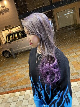 アップル(APPLE!) パープルグラデーション