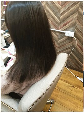 ヘアメイクゼロ 坂戸駅前店(hairmake zero) スロウカラー　ベージュブラウン
