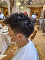 アヴァンス 天王寺店(AVANCE.)&nbsp;【フェードモヒカン】×【メンズスタイル】