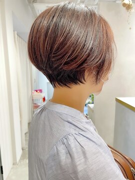 レトン 銀座(leton) 大人ショート/ボブ/カーキグレージュ/大人かわいい[東銀座/銀座]