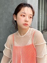 ノラ ウメダ(NORA UMEDA)&nbsp;【NORA UMEDA 高木】20代30代◎ミディアムボブヘアアレンジ