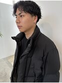メンズカット/ツイストスパイラルパーマ